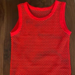 Modus Vivendi red net mesh tank